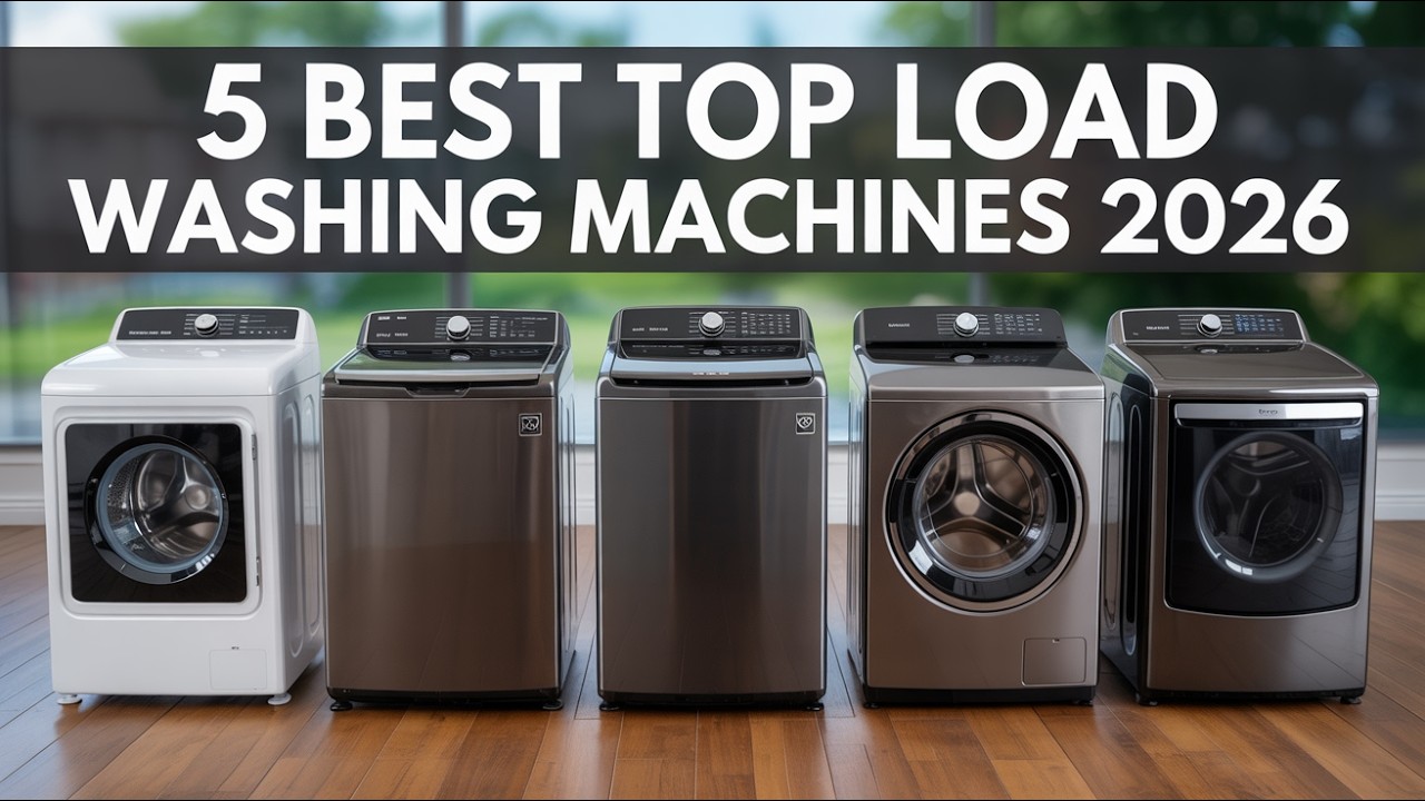 5 Best Top Load Washing Machines 2026 – Which Washer Should You Buy ...