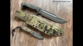 Busse Forsaken Steal Heart & Forsaken Whisky Warden Kydex Sheath