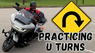 Practicing U Turns and Testing My Drop Guards! 😳