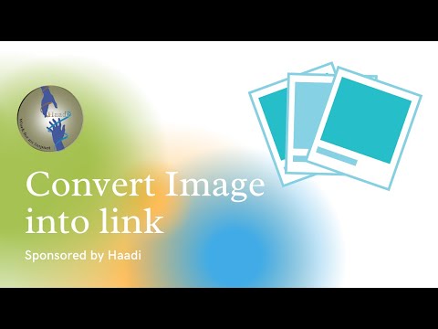 Convert Image into link HTML - web designing by Haadi