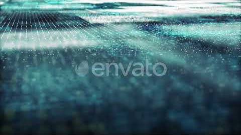 Futuristic Matrix Grid Particles Background 09 | Motion Graphics - Videohive template