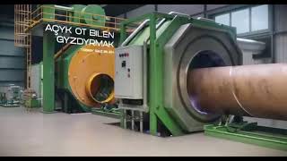 Full Process: Automated 3LPE External Coating & Internal Epoxy Lining for Large Diameter Steel Pipes