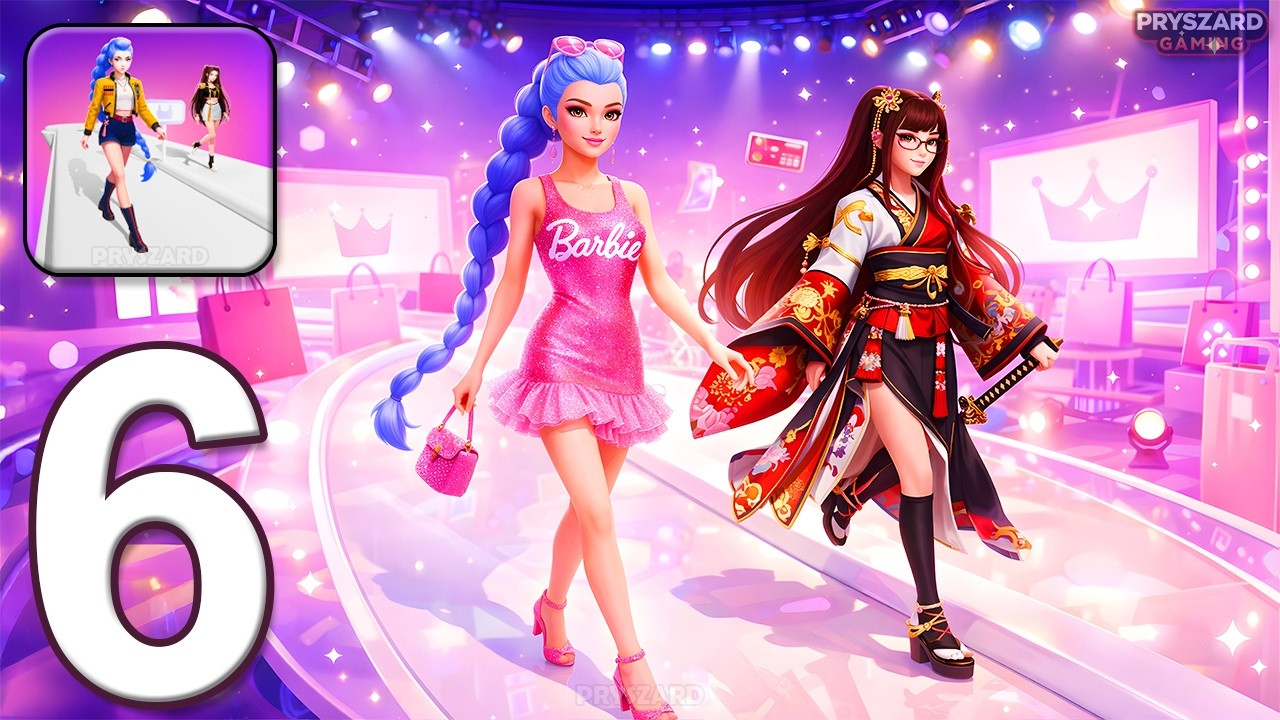Fashion Queen: Dress Up Game - Gameplay Walkthrough Part 6 - Build A Barbie Doll (iOS, Android)