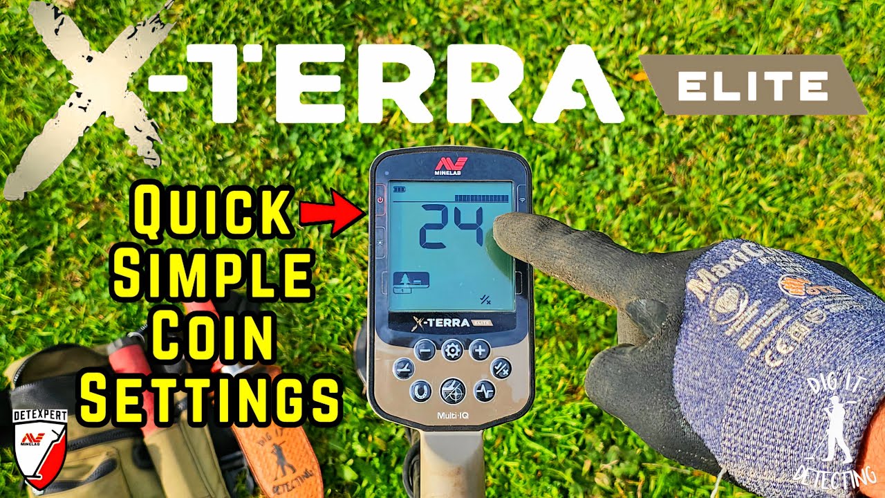 MINELAB X-TERRA ELITE Best Setup For Coins & Rings! Avoiding The Trash👌