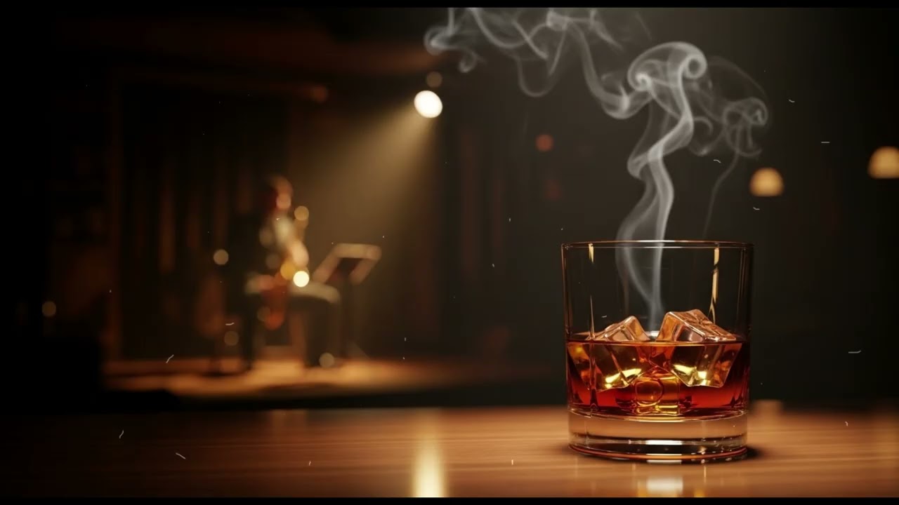 Smooth Jazz Lounge 🥃 Whiskey Blues Melodies for Relax, Focus & Night Work, Whiskey Bar Jazz 🎶