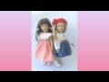 Kidz n cats lenchen and lottchen mini dolls by sonja hartmann heart  soul dolls