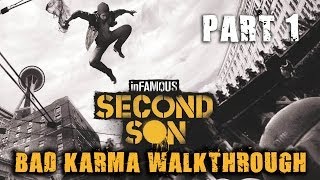Infamous: Second Son Walkthrough  Expert Difficulty  Part 1 HD