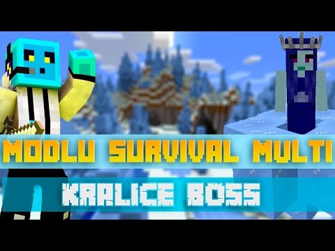 Sezon 4 Minecraft Modlu Survival Multi Bölüm 7 - Kraliçe Boss