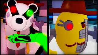 Mr P vs Badgy ALL NEW Jumpscares - Roblox Piggy Chapter 12