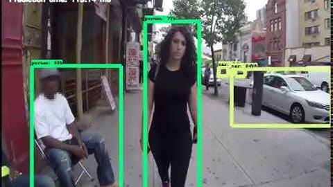 Object Detection SSD Inception V2 - Video test