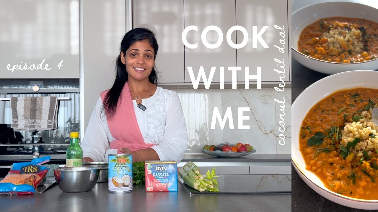 Ep 4. YOU NEED TO MAKE THIS! | Healthy Weightloss Recipe | Coconut Masoor Daal | Vegan + Jain