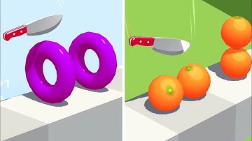 Slice It All Gameplay! Satisfying and Relaxing ASMR Slicing Video NEW UPDATE