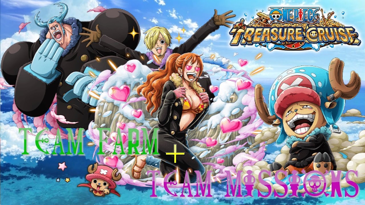 OPTC CLASH STRAW HAT PIRATES (TEAMS FARM E MISSIONS) YouTube