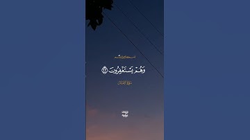 وَمَا كَانَ اللَّهُ لِيُعَذِّبَهُمْ وَأَنتَ فِيهِمْ ۚ | علي جابر. #تلاوة_خاشعة #علي_جابر