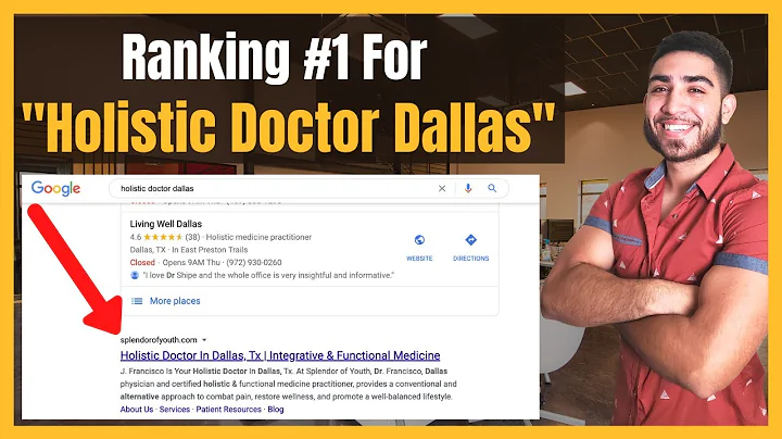 医療SEO最適化法：Googleで1位を獲得する方法（Holistic Doctor Dallas）