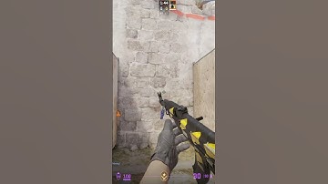 Self Pop Flash Banana Against Push On Inferno In CS2 #cs2 #shorts