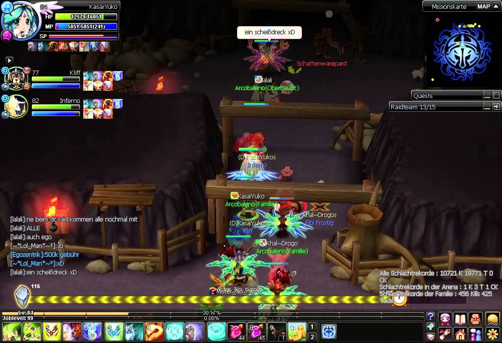 NosTale - Xysenstrauch Raid