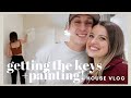 VLOG - GETTING THE KEYS + PAINTING OUR HOUSE! (+Linjer Haul)