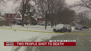 2 found shot to death in car; Weapon recovered