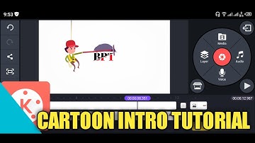 Awesome Cartoon Animation Intro Tutorial By Kinemaster | Kinemaster Intro Design Tutorial