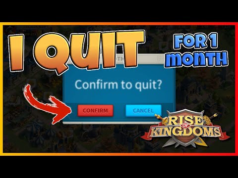 I QUIT Rise of Kingdoms for a Month. Here’s Why.