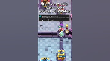 Name a strong 10 elixir push I can