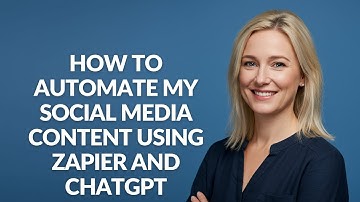 How to Automate My Social Media Content Using Zapier and Chatgpt - Julia