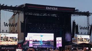 EMINEM - Won’t back down (ft. Pink) - Intro Live Milano