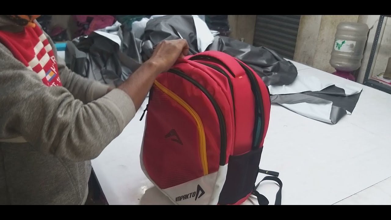 IMPACTO BACKPACK MANUFACTURING XL IMPAX XL BAG HABRA BAG