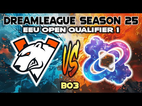 VIRTUS PRO vs QUANTUM | SEMIFINALS BEST OF 3 !! DreamLeague Season 25: EEU OPEN QUALIFIER 1