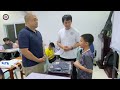 Mek role-played with his American English teacher at the mall on April 1, 2026