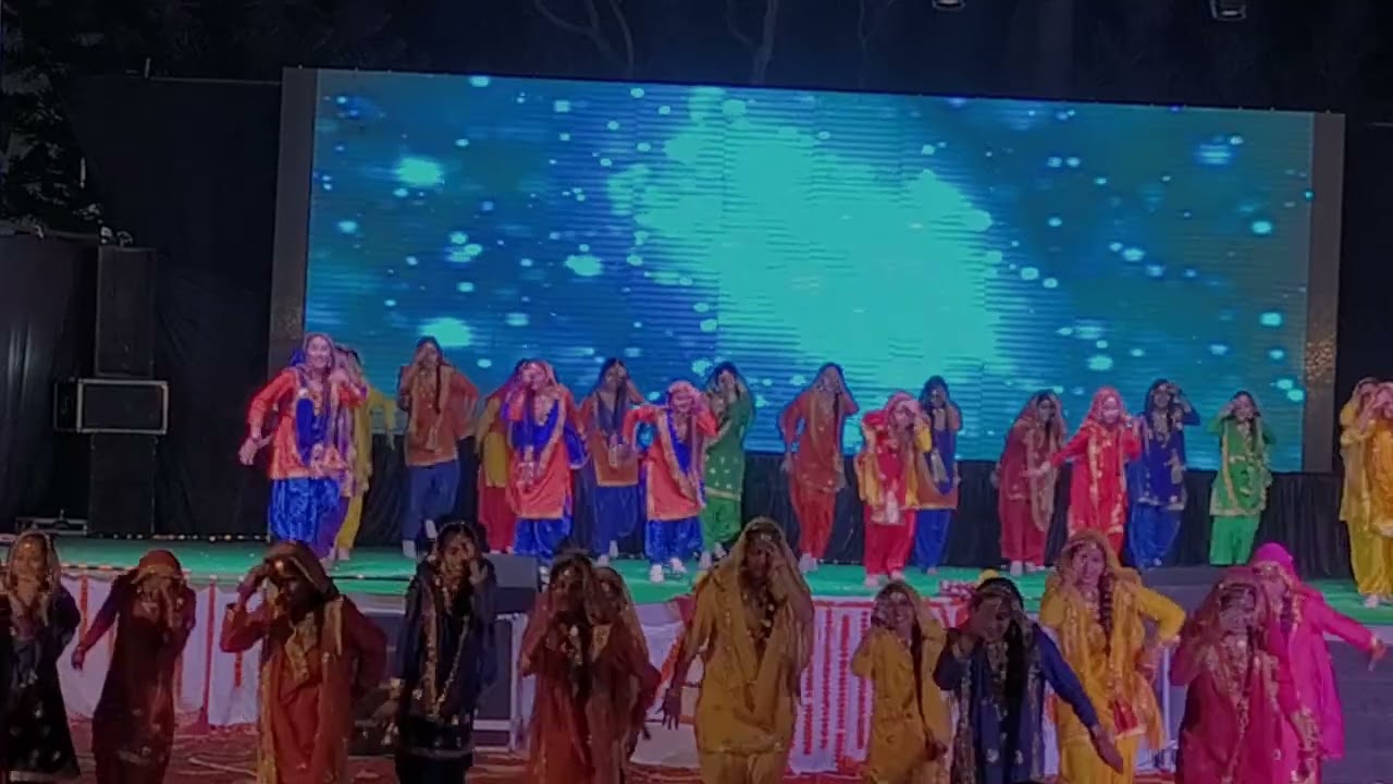 Bhangra || Annual Day 2023-24 || Air Force School Ambala ||