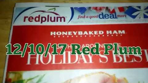 12/10/17 Inserts 1 Red Plum