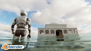 Lost Astronaut Blender Animated Short