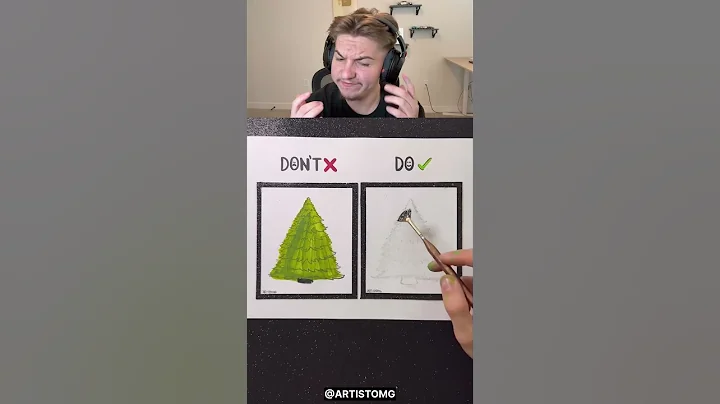 How To Paint a Tree 😳 thumbnail