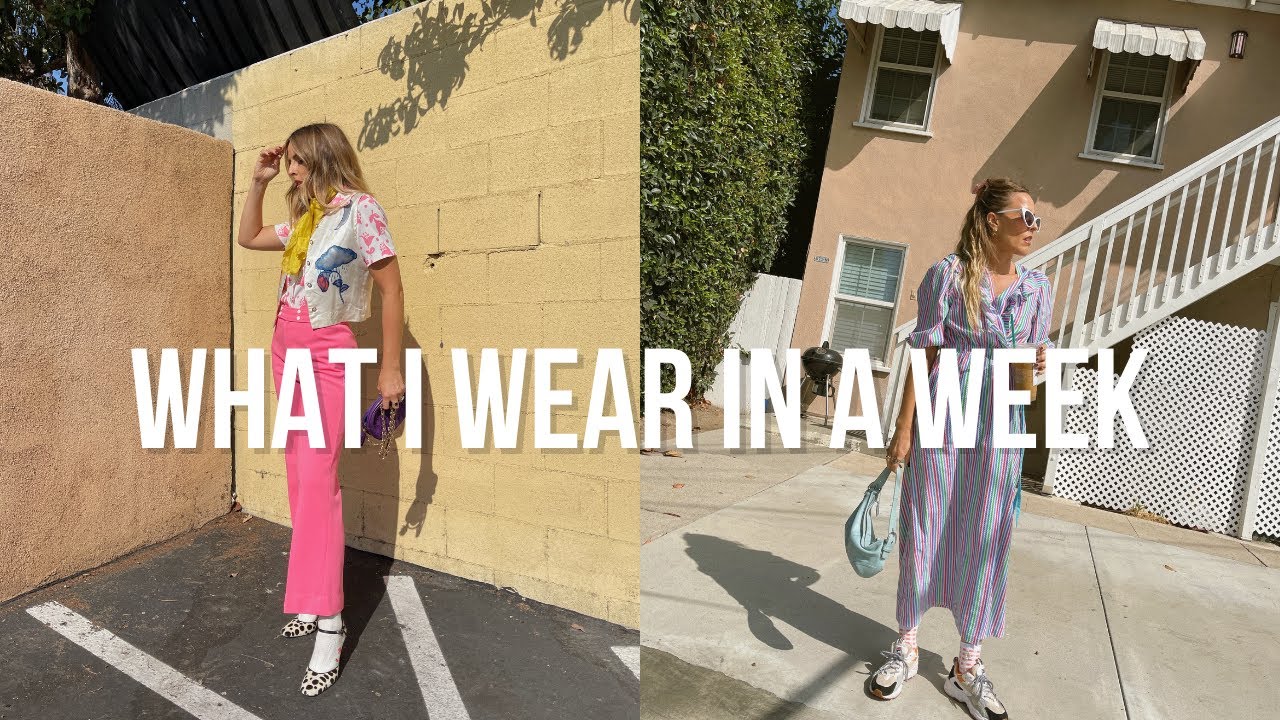 WHAT I WEAR IN A WEEK/ SEPTEMBER FALL OUTFITS 2021