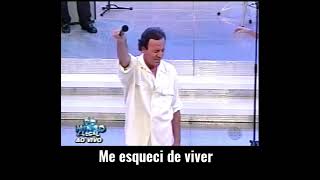 JULIO IGLESIAS - Me esqueci de viver ( Me olvidé de vivir ) 2.011 VERSION / Tema LEGENDADO