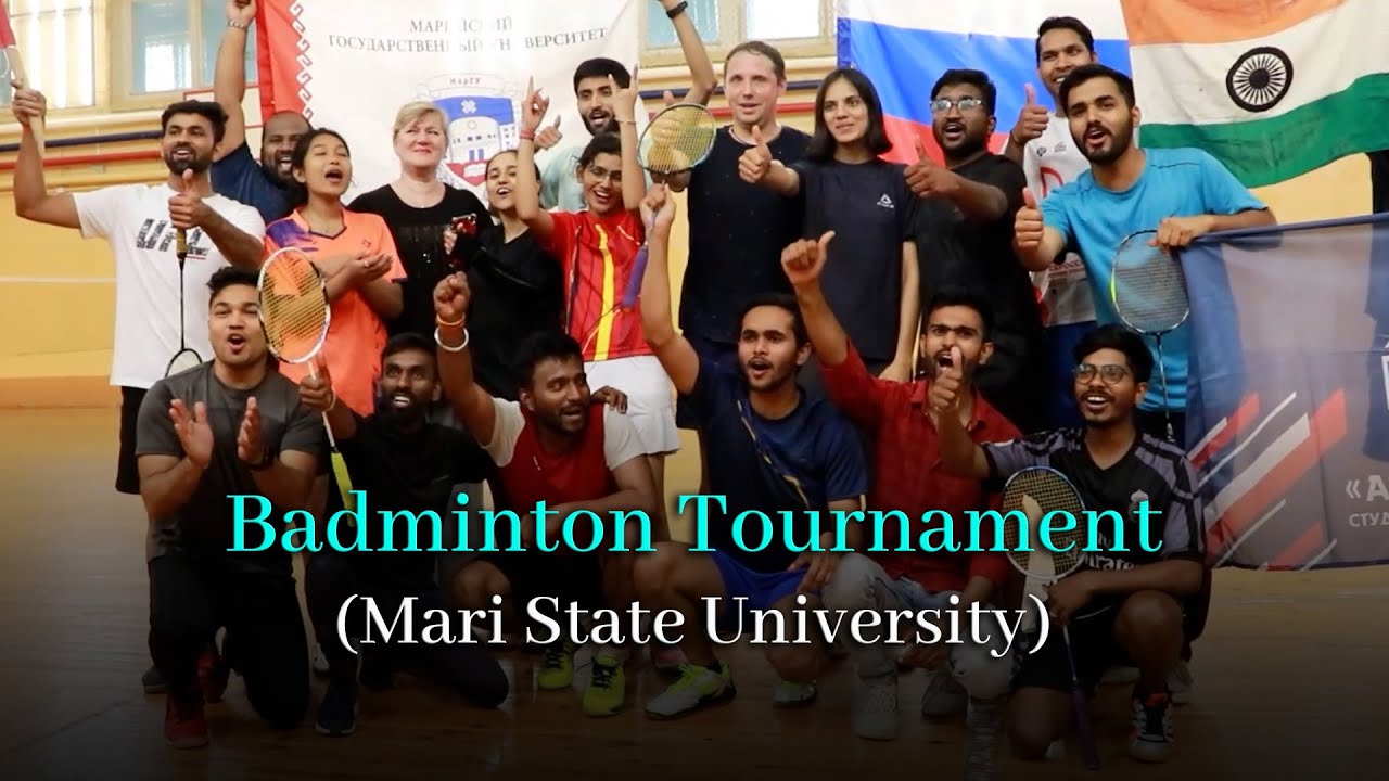 Mari State University - Badminton Tournament #maristateuniversity #badminton #ruseducation