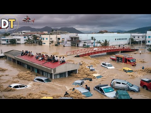 Philippines in Chaos Today! Massive Flooding Destroys Homes And Cars in Cagayan de Oro!
