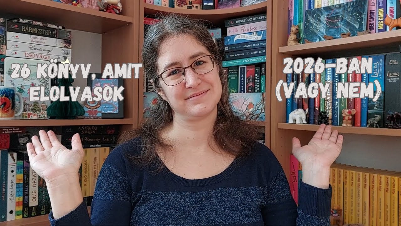 26 könyv, amit elolvasok 2026-ban (vagy nem)