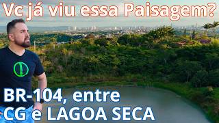 O Surpreendente Caminho Entre Campina Grande E Lagoa Seca Visto Do Céu. Br-104 Será Alargada Na Pb