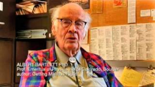 Al Bartlett interview from Blind Spot documentary