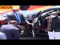 DP Ruto arrives at the Jomo Kenyatta International Stadium for the Madaraka Day fete