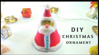 Santa's Christmas Ornament / How to make Santa's Christmas Ornament 🎅 🌟