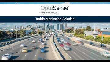 OptaSense Traffic Monitoring Solution Infographic