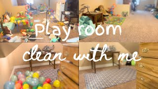 MAJOR CLEANING MOTIVATION | The Playroom!