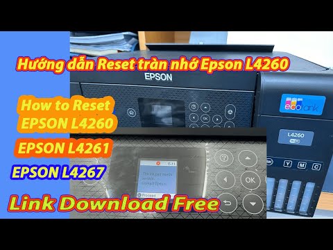 Có phần mềm nào miễn phí để reset máy in Epson CX8400 không?