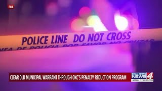 Clear old municipal warrant through OKC’s penalty reduction program