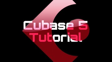 Cubase 5 Tutorial (Links in Description)