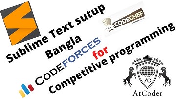 How to setup Sublime Text for Competitive Programming  Windows10 Bangla